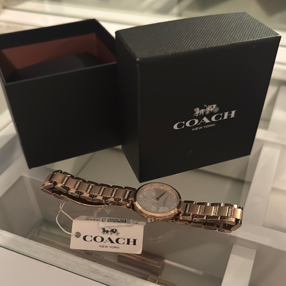 BRAND NEW NEVER USED- Coach Gold Classic Watch